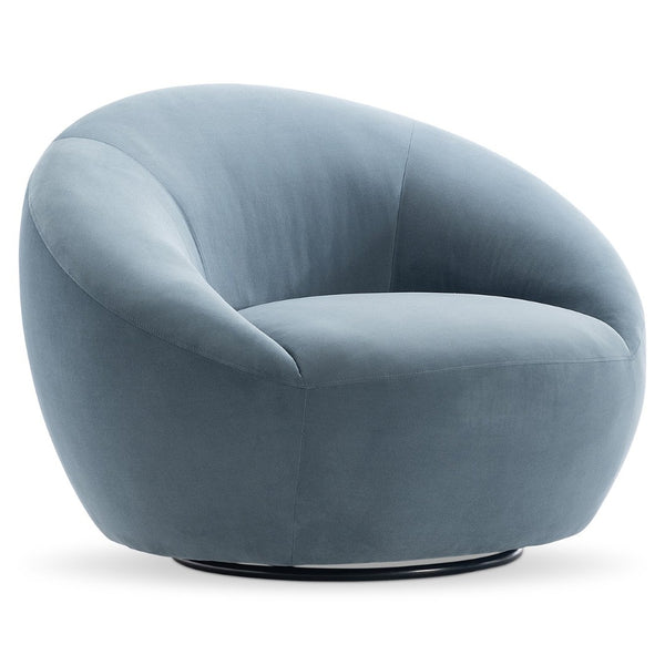 Bernhardt Bernhardt Rizz Mid-century Swivel Accent Chair with Shelter Back for Modern Interiors L163SO
