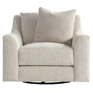 Bernhardt Bernhardt Gabi Swivel Chair — Made-To-Order Sculpted Comfort, Oversized Arms, Knife-Edge Pillow & 360° Movement P7082SA
