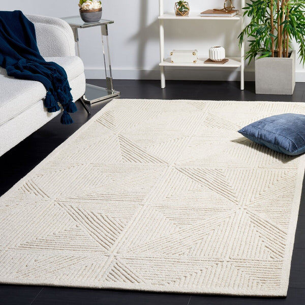 Safavieh Textural 103 Hand Tufted Modern Rug Ivory 8' x 10'