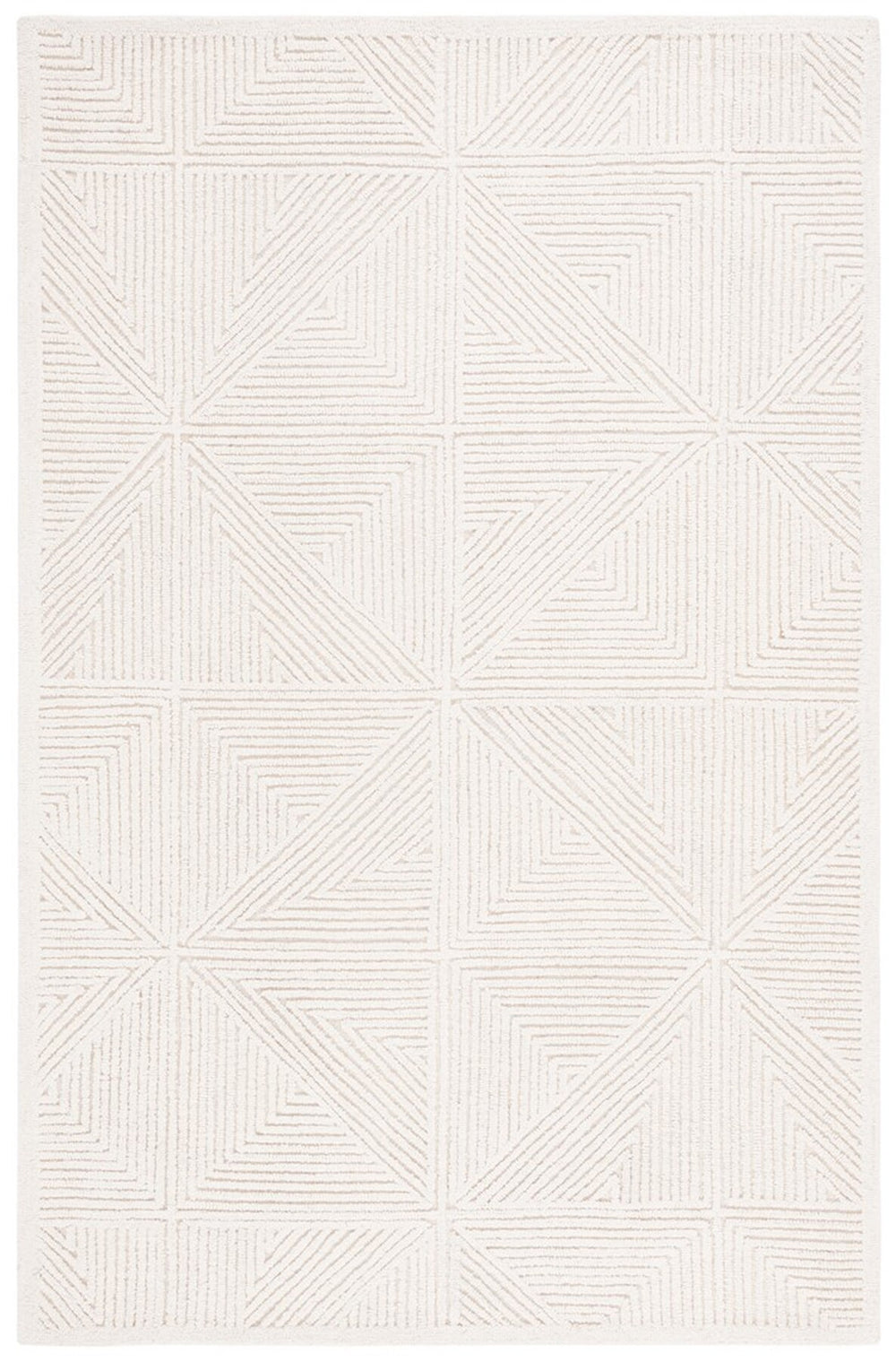 Safavieh Textural 103 Hand Tufted Modern Rug Ivory 2'-3" x 8'