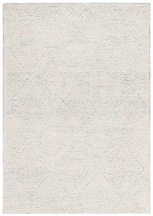 Safavieh Textural 301 Hand Tufted Contemporary Rug Grey / Ivory 8' x 10'