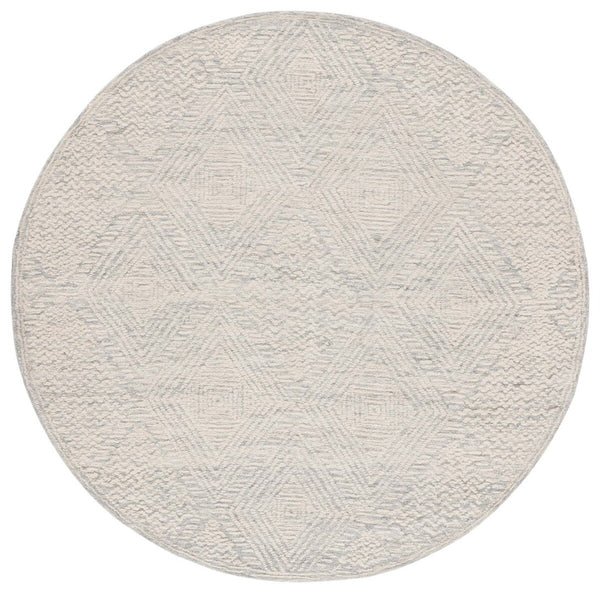 Safavieh Textural 301 Hand Tufted Contemporary Rug Grey / Ivory 8' x 10'
