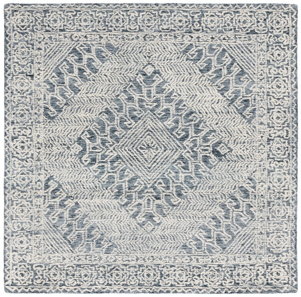 Safavieh Textural 302 Hand Tufted Contemporary Rug Sage / Ivory 8' x 10'