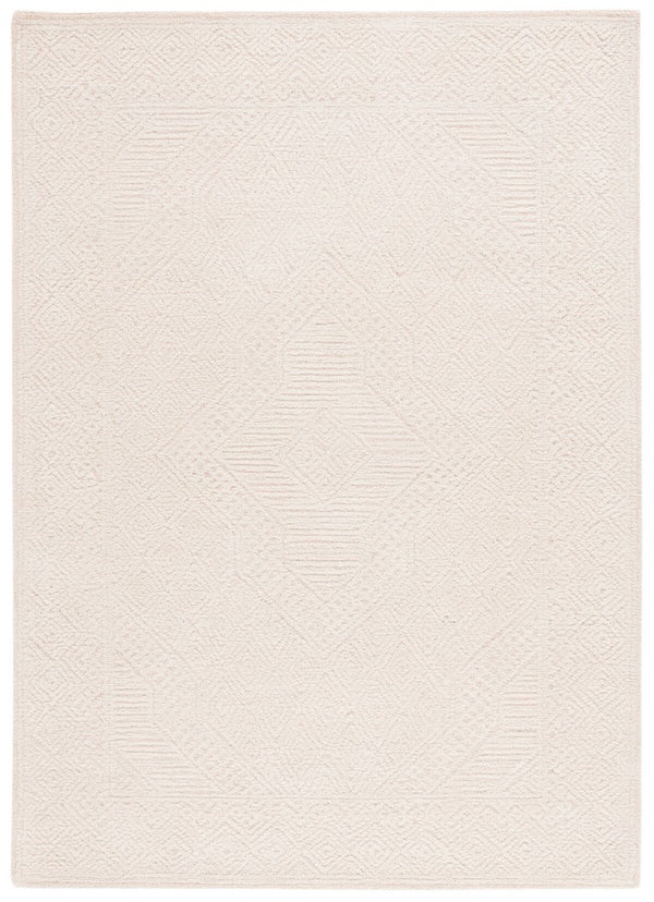 Safavieh Textural 303 Hand Tufted Contemporary Rug Beige / Blush 8' x 10'