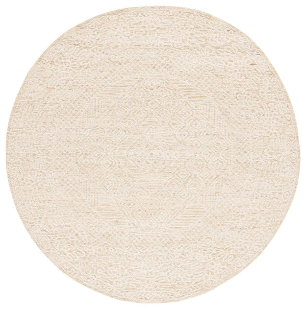 Safavieh Textural 305 Hand Tufted Contemporary Rug Gold / Ivory 8' x 10'