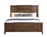 English Elm Steve Silver - Milan - King Bed - Dark Brown