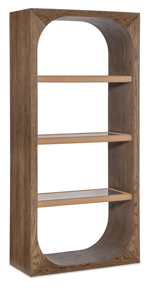 Nevis Bookcase M23-50112-85 Brown Hooker Furniture