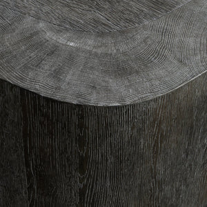 Bernhardt Bernhardt Boyle Sculptural Oak Cocktail Table With Porcini Top, Lower Shelf & Heavy-Duty Casters 565015