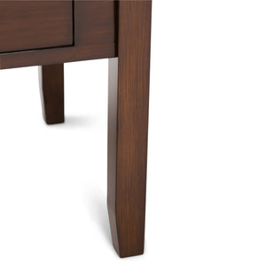 English Elm Artisan Coffee Table In Russet Brown - Handcrafted Elegance With Storage For Stylish Living Spaces B136P159463