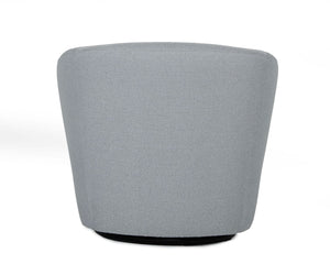 Vig Furniture Divani Casa Tyson - Stylish Grey Fabric Accent Chair With Art Deco Flair For Modern Interiors Grey  Vgkkkfa1032-gry-3