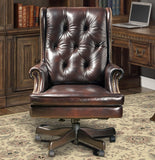 Parker House Parker Living - Leather Desk Chair Havana with Brown Base Top Grain Leather with Match (X) DC#112-HA