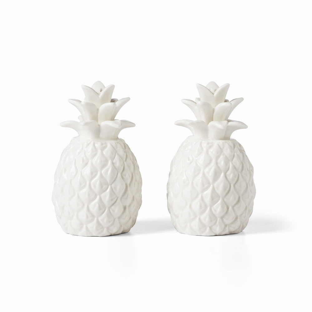 Lenox Wicker Creek Pineapple Salt & Pepper Set White, WHITE PORCELAIN 893879