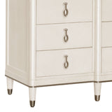 Grace 12-Drawer Dresser White with Opulent Opal Finish P377100 Pulaski Furniture