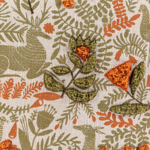 Surya Tanzania 18"X18" Elegant Global-inspired Accent Pillow – Durable Cotton Decor For Eclectic Charm Burnt Orange Cotton,Cotton Tzn006-2020