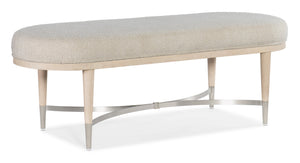 Hooker Furniture Nouveau Chic Upholstered Bench 6500-90019-80