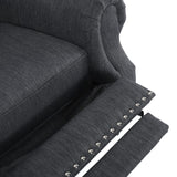 Christopher Knight Home® - Noble House - Sunapee Contemporary Tufted Recliner with Nailhead Trim