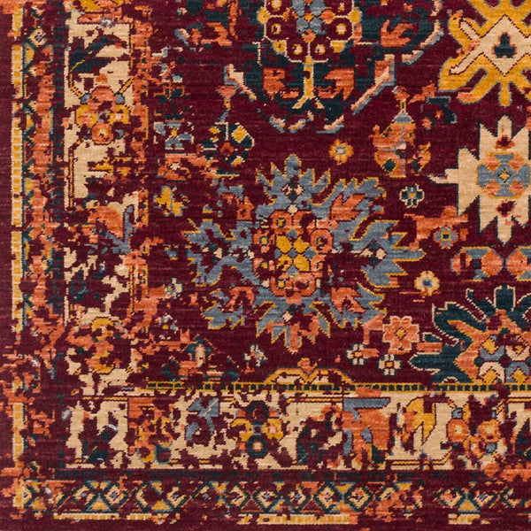 Livabliss Trailblazer Wool Blend Machine Woven Rug Traditional Motifs Low Pile Entryway Accent TZR1000-229