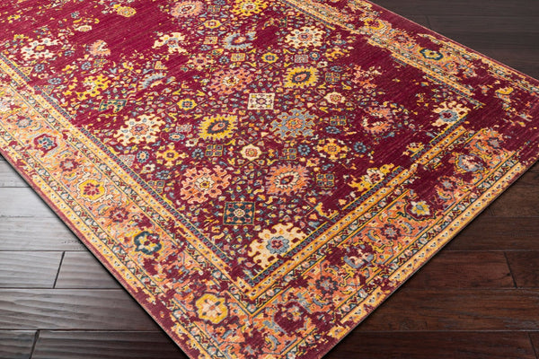 Livabliss Trailblazer Wool Blend Machine Woven Rug Traditional Pattern for Entryway or Bedroom TZR1014-229