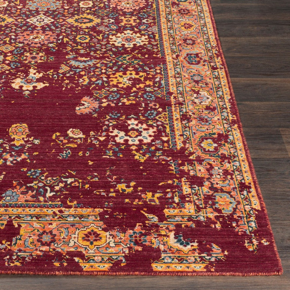 Livabliss Trailblazer Wool Blend Machine Woven Rug Traditional Pattern for Entryway or Bedroom TZR1014-229