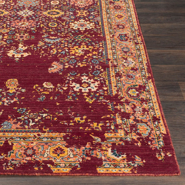 Livabliss Trailblazer Wool Blend Machine Woven Rug Traditional Pattern for Entryway or Bedroom TZR1014-229