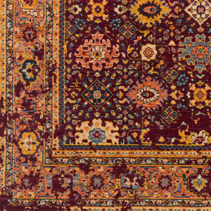 Livabliss Trailblazer Wool Blend Machine Woven Rug Traditional Pattern for Entryway or Bedroom TZR1014-229