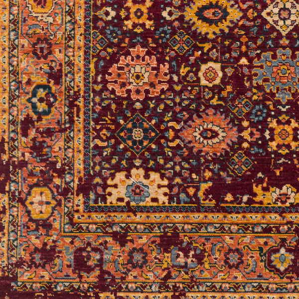 Livabliss Trailblazer Wool Blend Machine Woven Rug Traditional Pattern for Entryway or Bedroom TZR1014-229