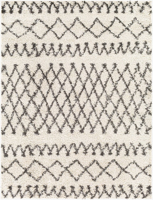 Livabliss Taza Global Bohemian Shag Rug Plush Polypropylene Pile for Living Room Comfort TZS2316-527