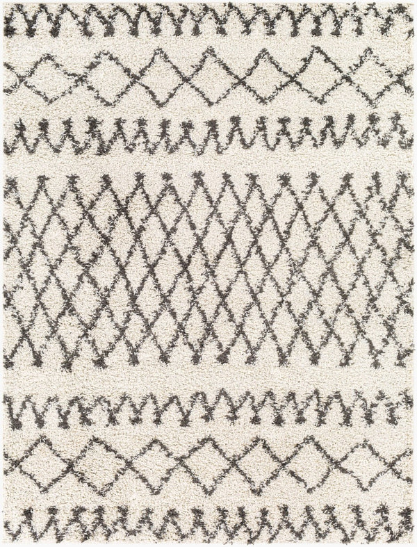 Livabliss Taza Global Bohemian Shag Rug Plush Polypropylene Pile for Living Room Comfort TZS2316-527