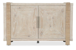 Hooker Furniture Commerce Seaside Buffet With Oak Veneers, Rope-Wrapped Legs, Creamy Interior & Soft-Close Doors 7228-75013-80