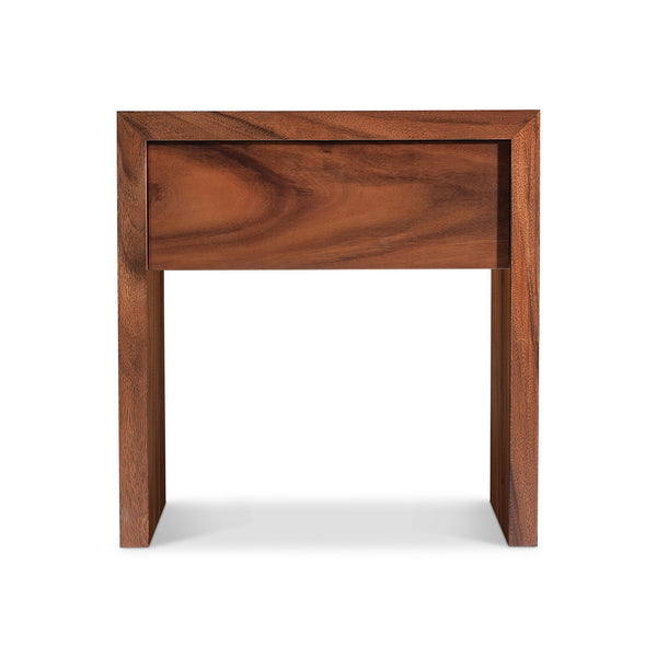 Bernhardt Bernhardt Brasea Suar Wood Nightstand with Usb Charging and Soft Close Drawer 394228