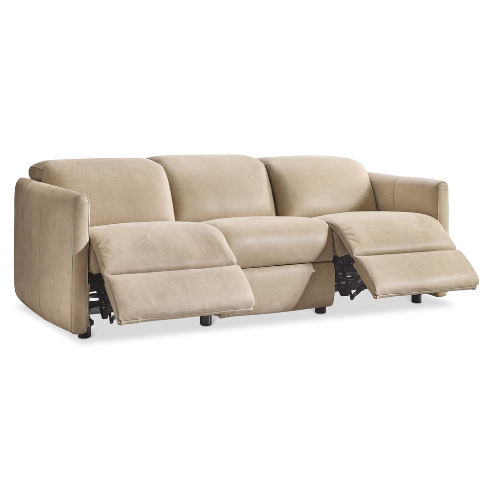 Bernhardt Bernhardt Sierra Premium Leather Power Reclining Sofa with Sleek Transitional Design 507RLO