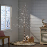 Christopher Knight Home® - Noble House - - 6Ft Birch Tree White Light 96Ledartificial Barkul Ip44 30V 6Wextended Line: 5M