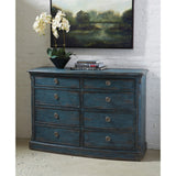 Pulaski Furniture Robin Egg Blue 8 Drawer Dressing Chest P301651-PULASKI P301651-PULASKI
