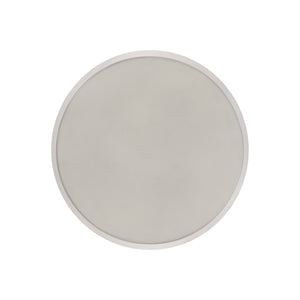 Bernhardt Bernhardt Nidra Round Accent Table — Sculptural Sand Grey Concrete Side Table, 18.25" Diameter, Modern Appeal 309127