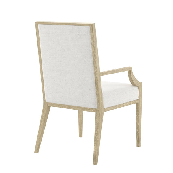 A.R.T. Furniture Eave II Dining Armchair: Elegant Comfort with Neutral Upholstery for Modern Dining Spaces & Style 436207-1825