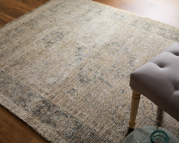 Feizy Rugs Caldwell Handwoven Wool And Viscose Area Rug - Timeless Transitional Charm For Elegant Spaces Tan,Gray,Gold Wool,Viscose 8798798fsnd000e70