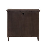 Revival Row 3-Drawer Bachelor's Chest Brown with Chimney Smoke Finish P348123 Pulaski Furniture