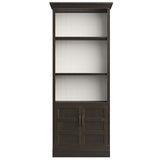 Parker House Shoreham - Medium Roast 35 In. Door Bookcase Medium Roast Acacia Solids / Birch Veneers SHO#435-MDR