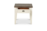 Steve Silver Cayla End Table Dark Oak/White CY100EKW