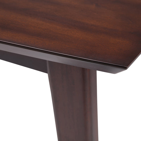 English Elm Draper Dining Table - Handcrafted Java Brown Mid-Century Modern Centerpiece For Stylish Spaces B136P158594