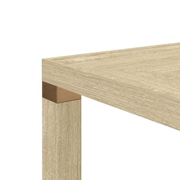 A.R.T. Furniture Eave Contemporary End Table with Concealed Storage, Two-Tier Design & Elegant Tapered Legs for Modern Spaces 436304-1825