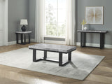 English Elm Steve Silver - Lucca - Marble Sofa Table - Gray