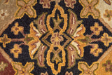 Feizy Rugs Wagner Wool Hand Tufted Classic Rug Gold/Tan/Black 5' x 8'