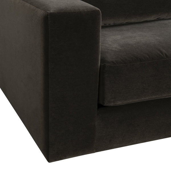 Bernhardt Bernhardt Felix Sofa — Modern Deep-Seat Upholstered Lounge Sofa With Oversized Arms, Plush Cushions - Made to Order B5677B