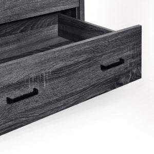 English Elm Christopher Knight Home® - Toolless 5-Drawer Chest with Faux Wood Finish, Moisture-Resistant MDF, Sleek Bar Handles, Compact Storage DARK GREY 72039.00SONGRY