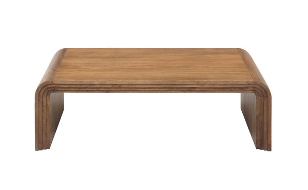 Porter Designs Palencia Mango Wood Coffee Table Set With Waterfall Edge - Stylish, Durable & Unique Natural Wood 05-117-13-3098