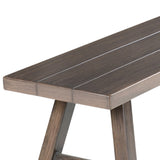 Steve Silver Marina Patio Backless Bench MAR600BN