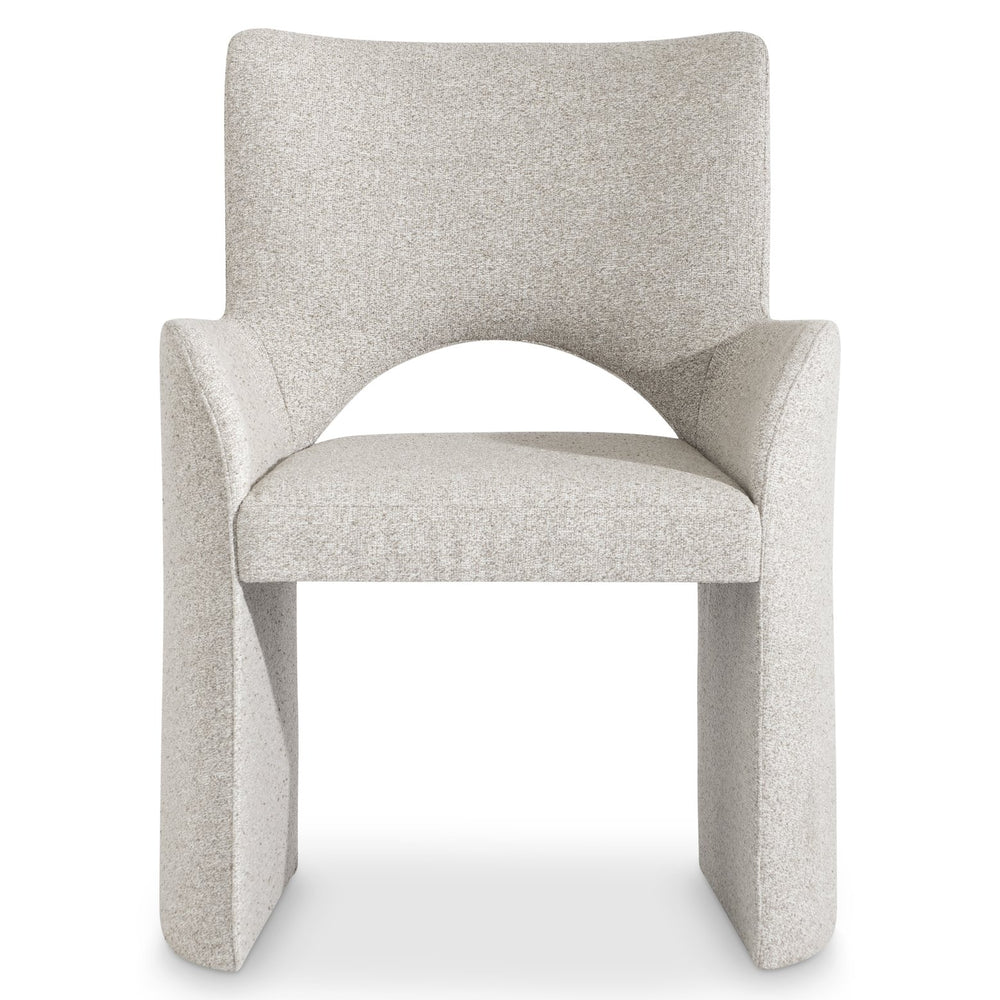 Bernhardt Bernhardt Loggia Shelter Back Arm Chair In Performance Fabric B163 — Modern Sculptural, Stain‑Resistant Seating (38") 345542