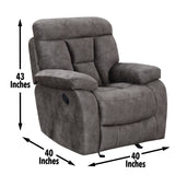 Steve Silver Bogata Glider Chair BG850C