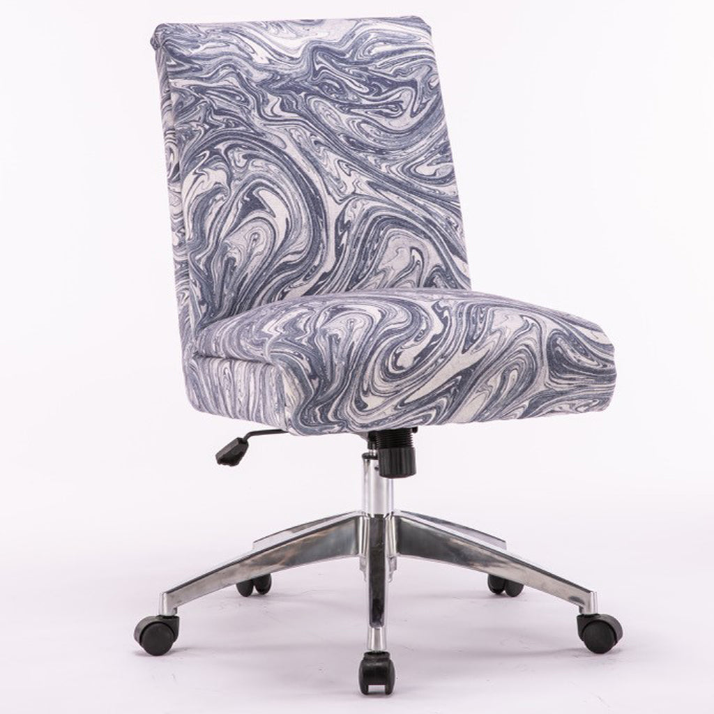 Parker House Parker Living - Desk Chair Marble Blue 100% Polyester (W) DC#506-MRB